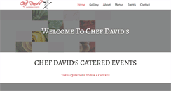 Desktop Screenshot of chefdavids.com
